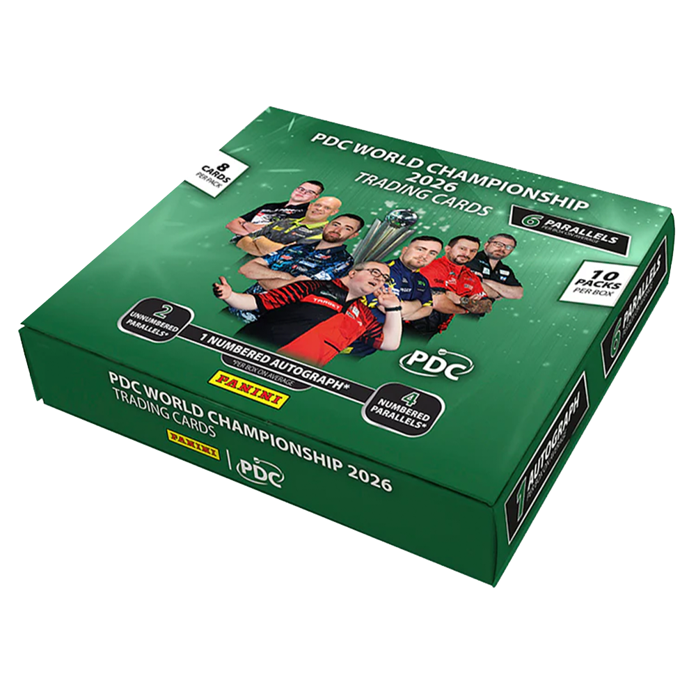 PDC World Championship 2026 Darts Trading Card Collection Premium Box